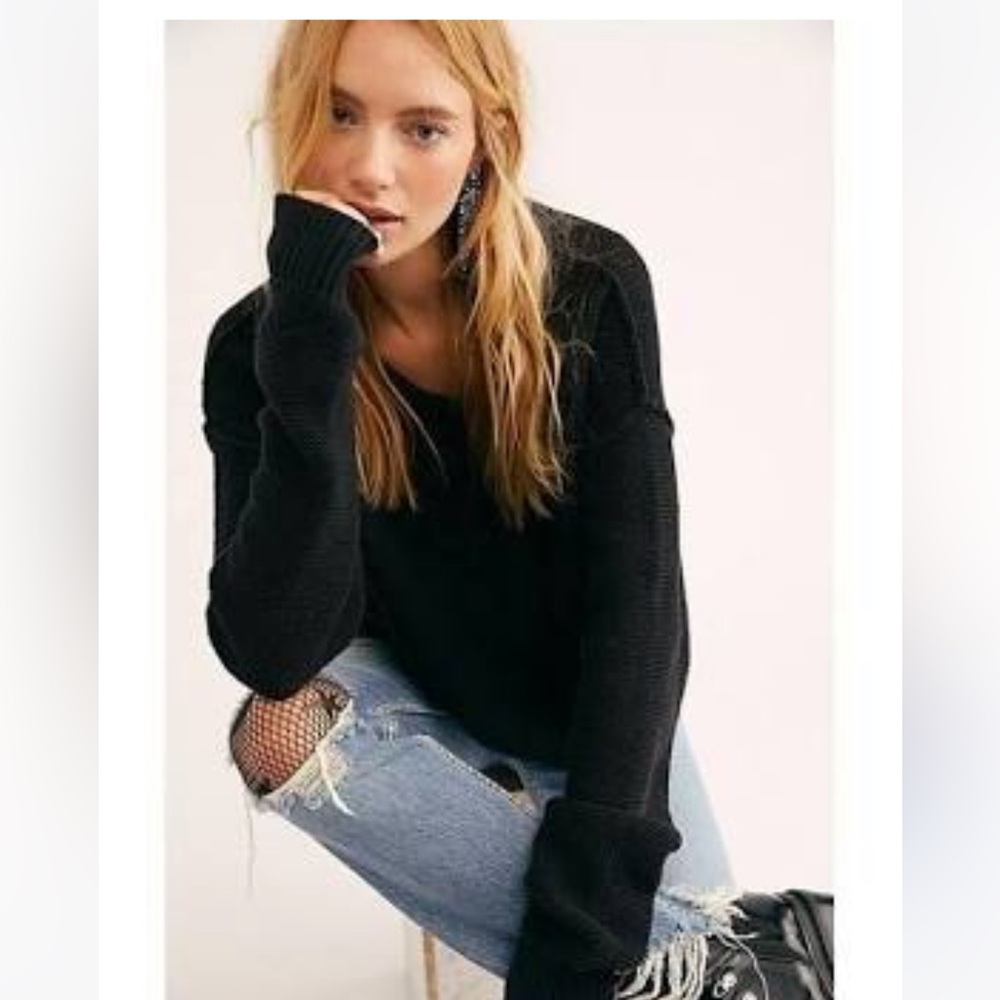 Free People Inside Out Pullover NWT XL